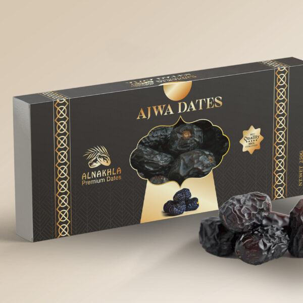 Premium Ajwa Dates Grade AA 250 gm  Gift Box